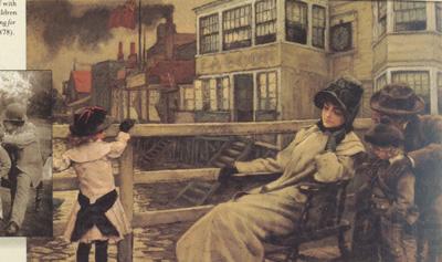 James Tissot The Ferry (nn01) Norge oil painting art